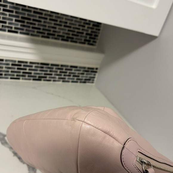 Blush Coach Kristin Leather Zip Purse - Picture 4 of 12